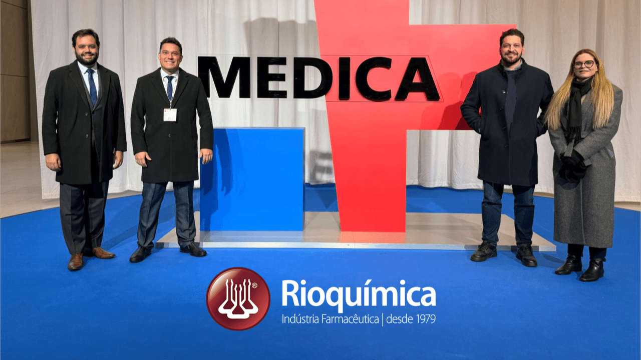 Rioquímica amplia conexões globais e reforça estratégia internacional na MEDICA