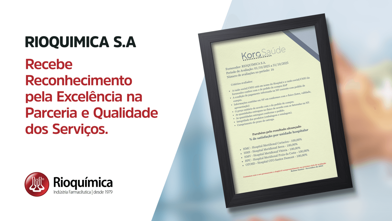 Rioquimica Indústria Farmacêutica desde 1979